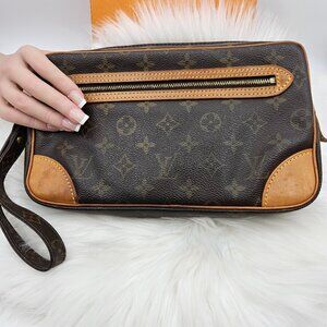 Louis Vuitton  Mono Marly Dragonne GM clutch bag